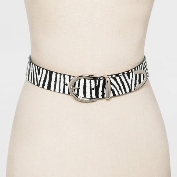 FASHION BELT! Zebra Print from Wild&Fable- NEW!! - Picture 1 of 3